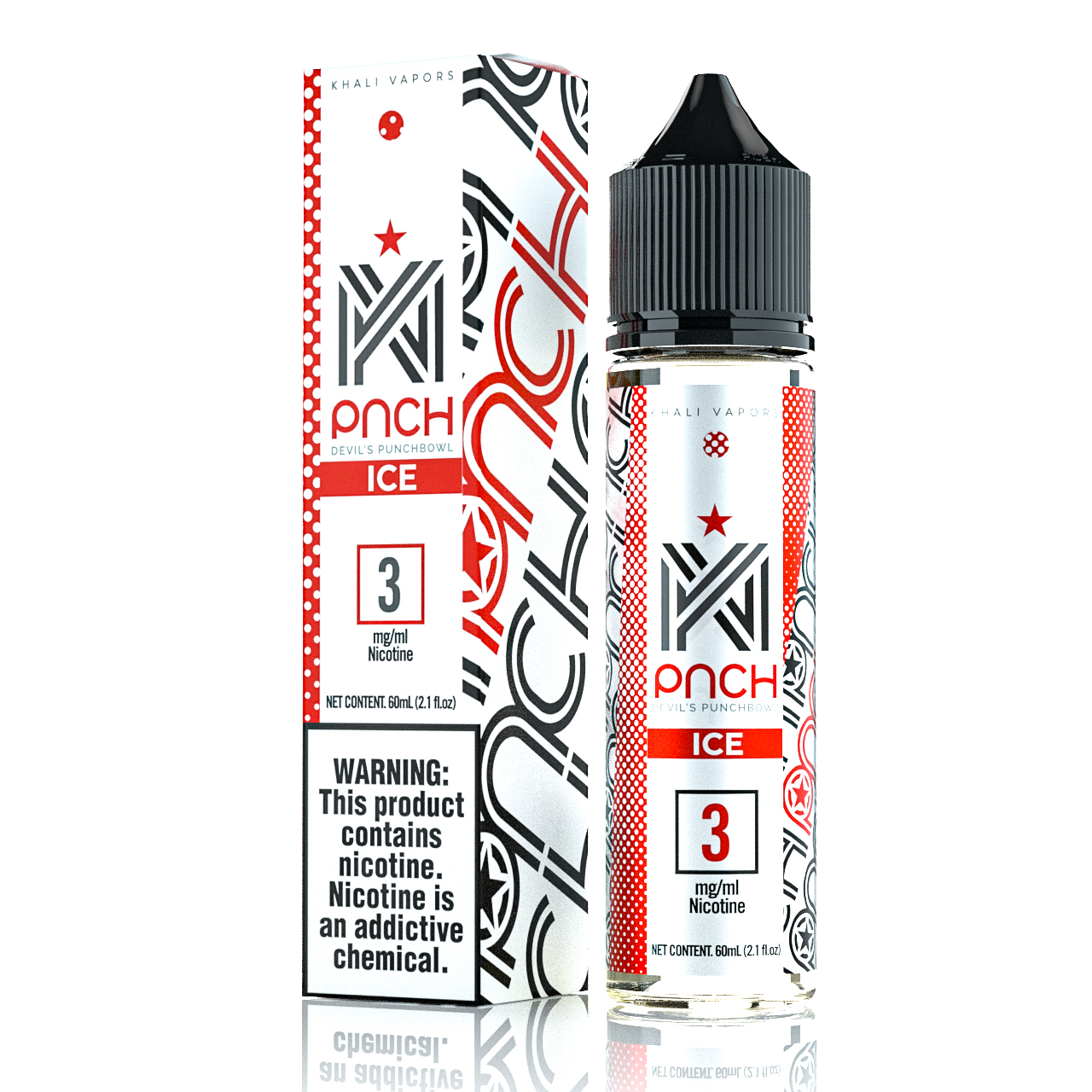 Khali Vapors Devil's Punchbowl ICE 60mL juice head bams cannoli